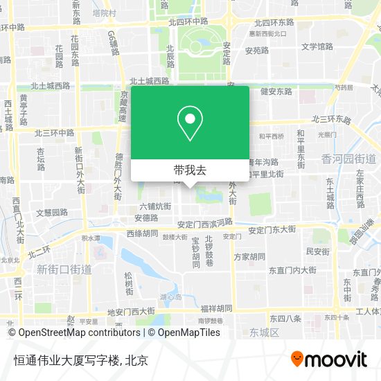 恒通伟业大厦写字楼地图