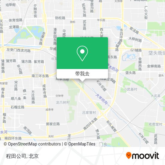 程田公司地图