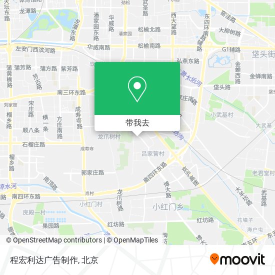 程宏利达广告制作地图