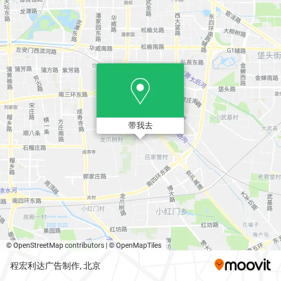 程宏利达广告制作地图