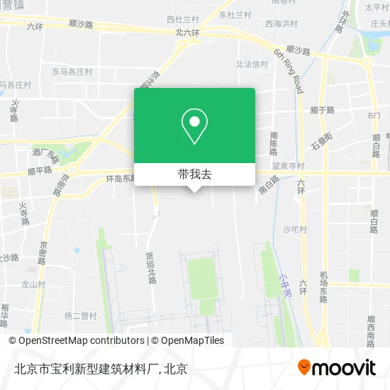 北京市宝利新型建筑材料厂地图