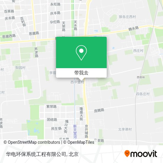 华电环保系统工程有限公司地图
