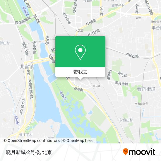 晓月新城-2号楼地图