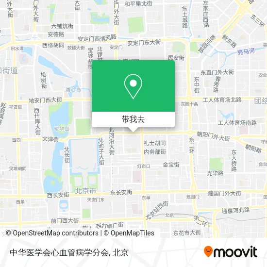 中华医学会心血管病学分会地图