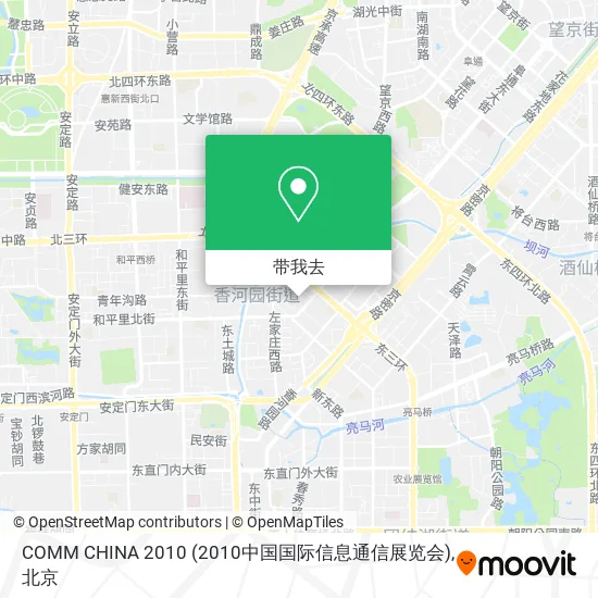 COMM CHINA 2010 (2010中国国际信息通信展览会)地图