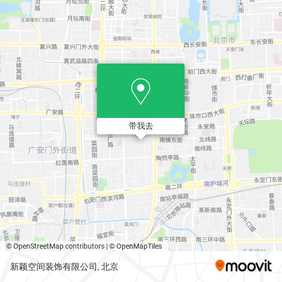 新颖空间装饰有限公司地图