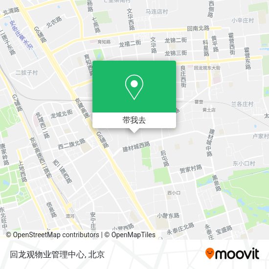 回龙观物业管理中心地图