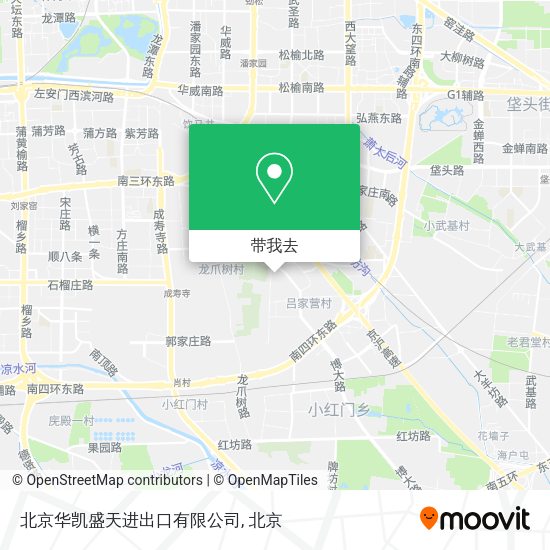 北京华凯盛天进出口有限公司地图