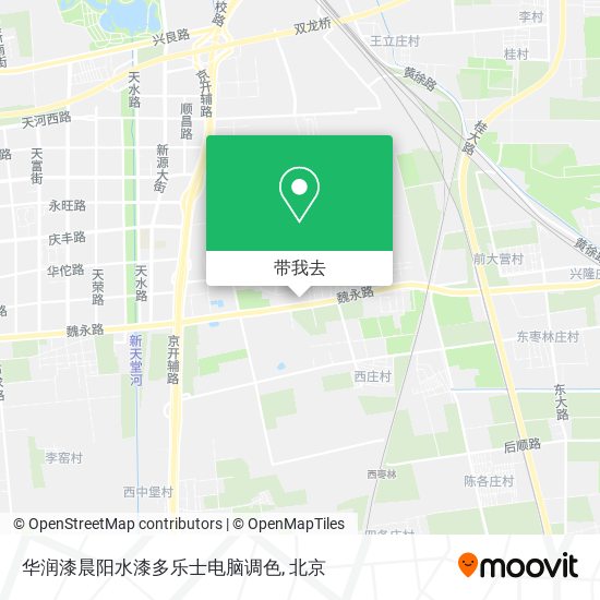 华润漆晨阳水漆多乐士电脑调色地图