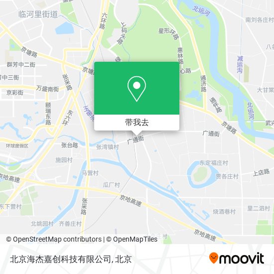 北京海杰嘉创科技有限公司地图