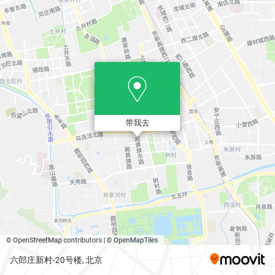 六郎庄新村-20号楼地图
