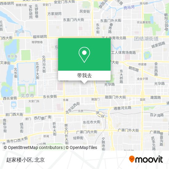 赵家楼小区地图