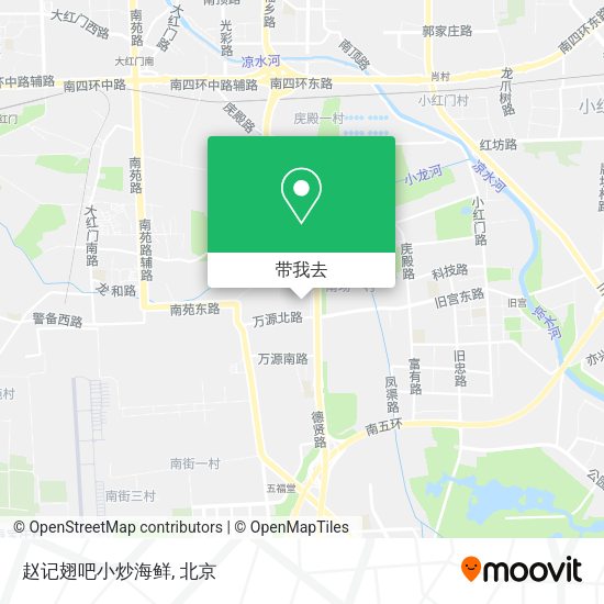 赵记翅吧小炒海鲜地图