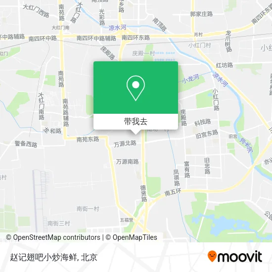 赵记翅吧小炒海鲜地图