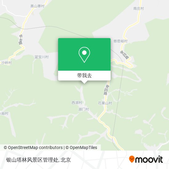 银山塔林风景区管理处地图