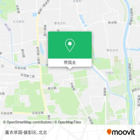 薰衣草园-摄影区地图