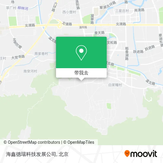 海鑫德瑞科技发展公司地图