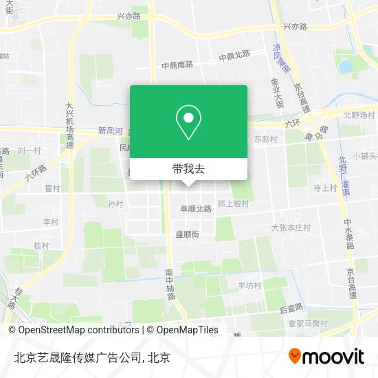 北京艺晟隆传媒广告公司地图