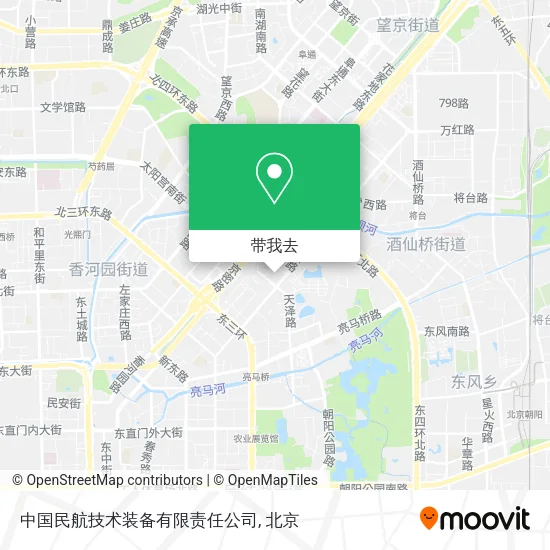 中国民航技术装备有限责任公司地图