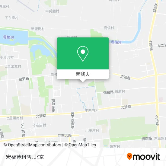 宏福苑租售地图