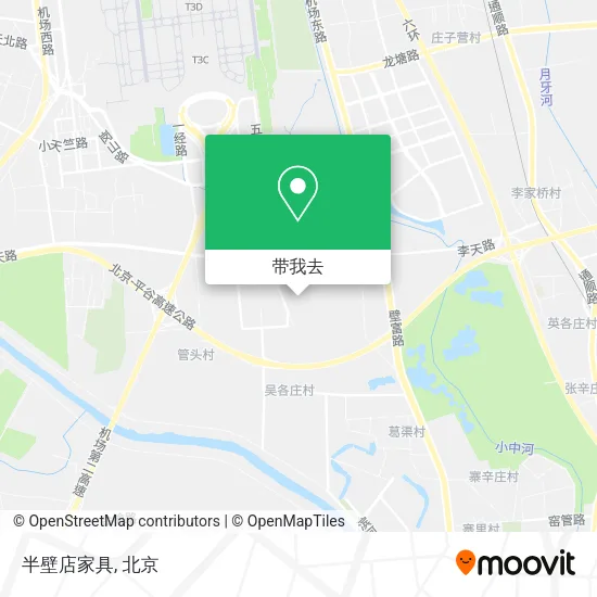 半壁店家具地图