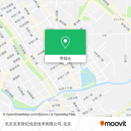 北京京东世纪信息技术有限公司地图