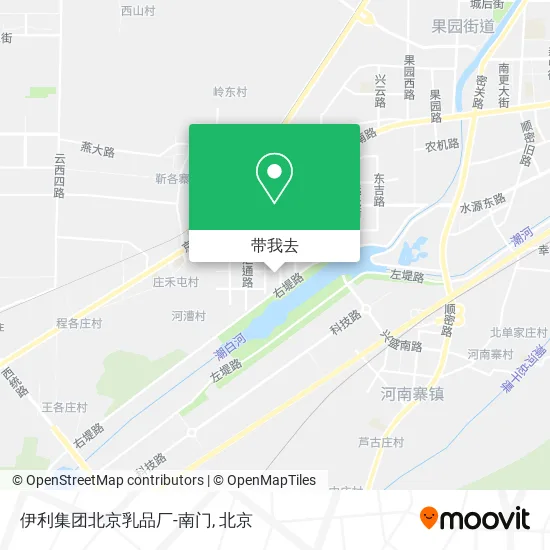 伊利集团北京乳品厂-南门地图