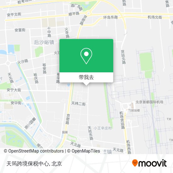 天筠跨境保税中心地图