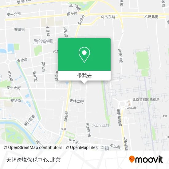 天筠跨境保税中心地图