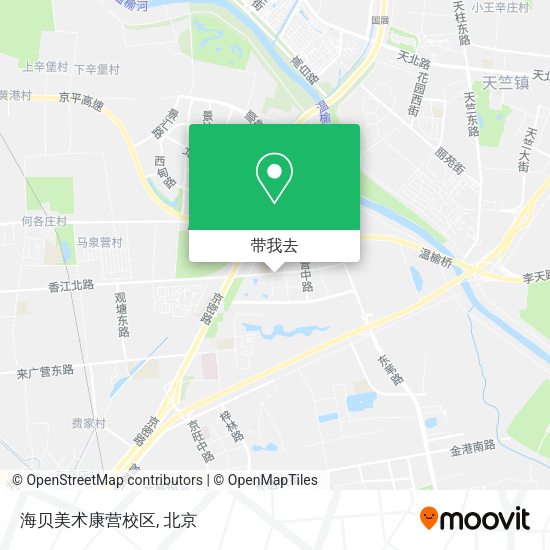 海贝美术康营校区地图