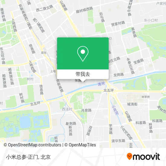 小米总参-正门地图