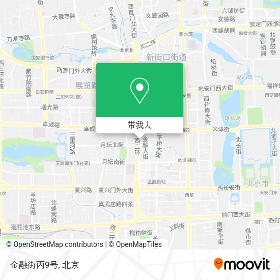 金融街丙9号地图