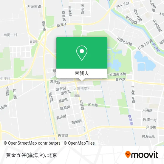 黄金五谷(瀛海店)地图