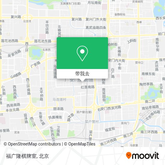 福广隆棋牌室地图