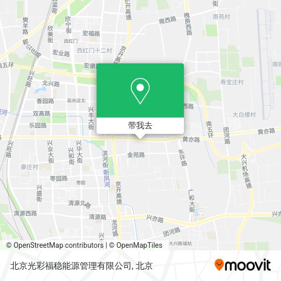 北京光彩福稳能源管理有限公司地图