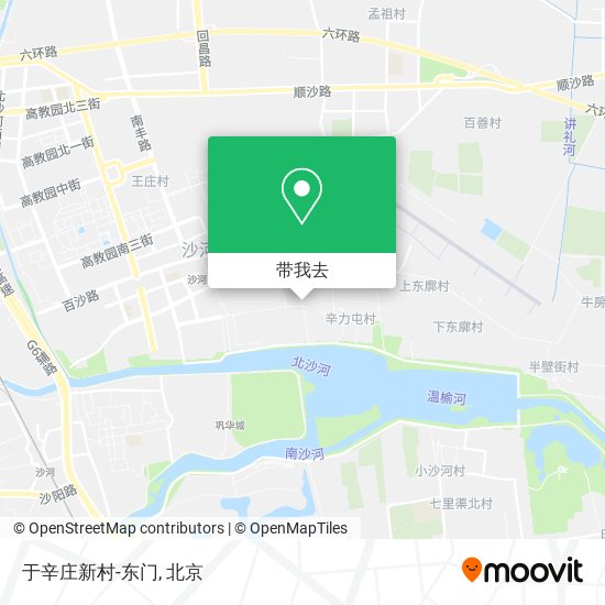 于辛庄新村-东门地图