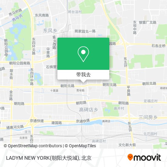 LADYM NEW YORK(朝阳大悦城)地图