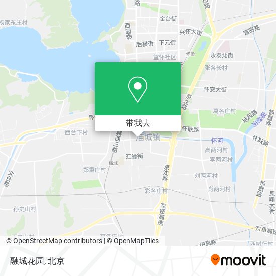 融城花园地图