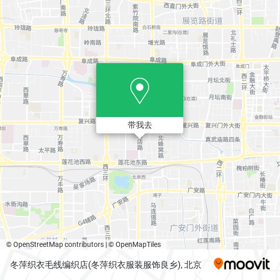 冬萍织衣毛线编织店(冬萍织衣服装服饰良乡)地图