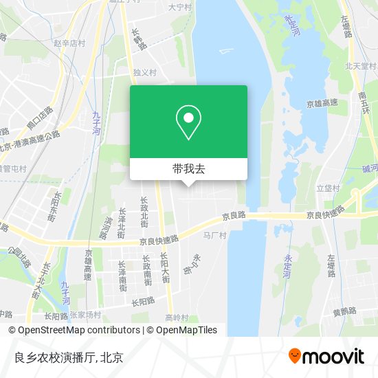 良乡农校演播厅地图