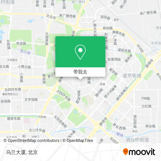 乌兰大厦地图