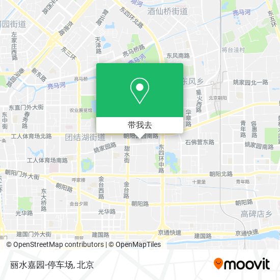 丽水嘉园-停车场地图