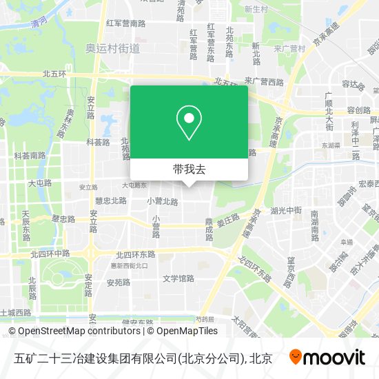 五矿二十三冶建设集团有限公司(北京分公司)地图