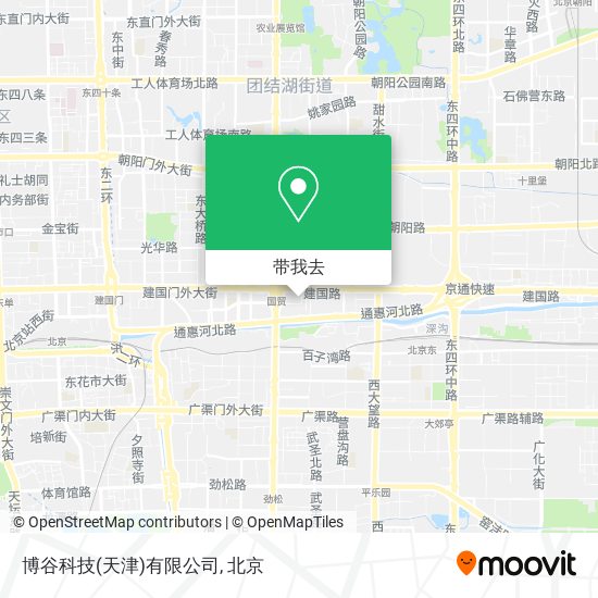博谷科技(天津)有限公司地图