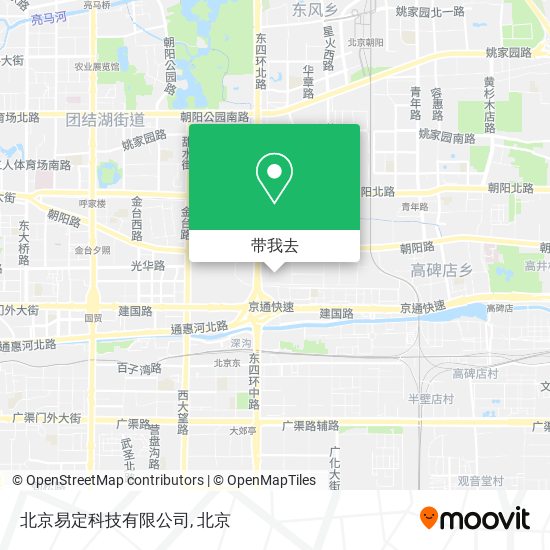 北京易定科技有限公司地图