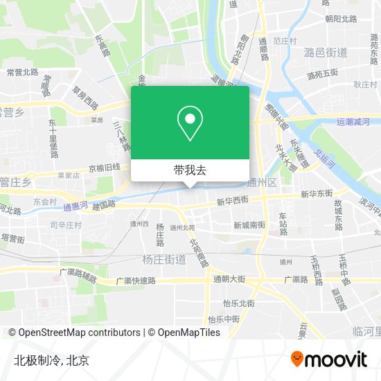 北极制冷地图