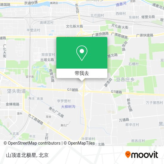 山顶道北极星地图