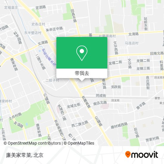 廉美家常菜地图