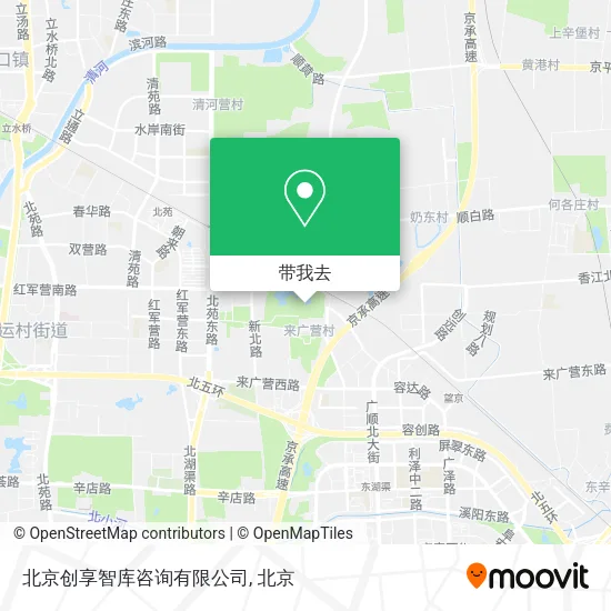 北京创享智库咨询有限公司地图