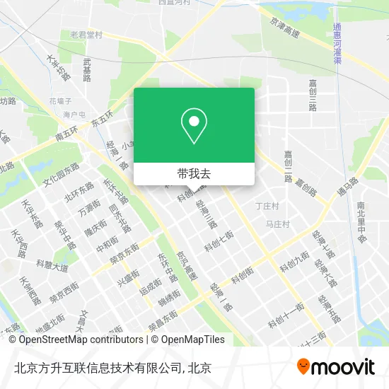北京方升互联信息技术有限公司地图